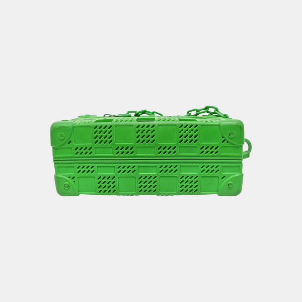 SOFT TRUNK Damier Rubber Green