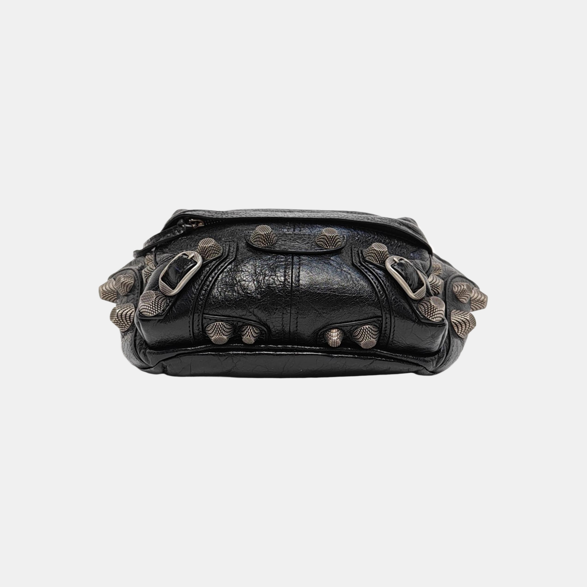 Le Cagole S Lambskin Black