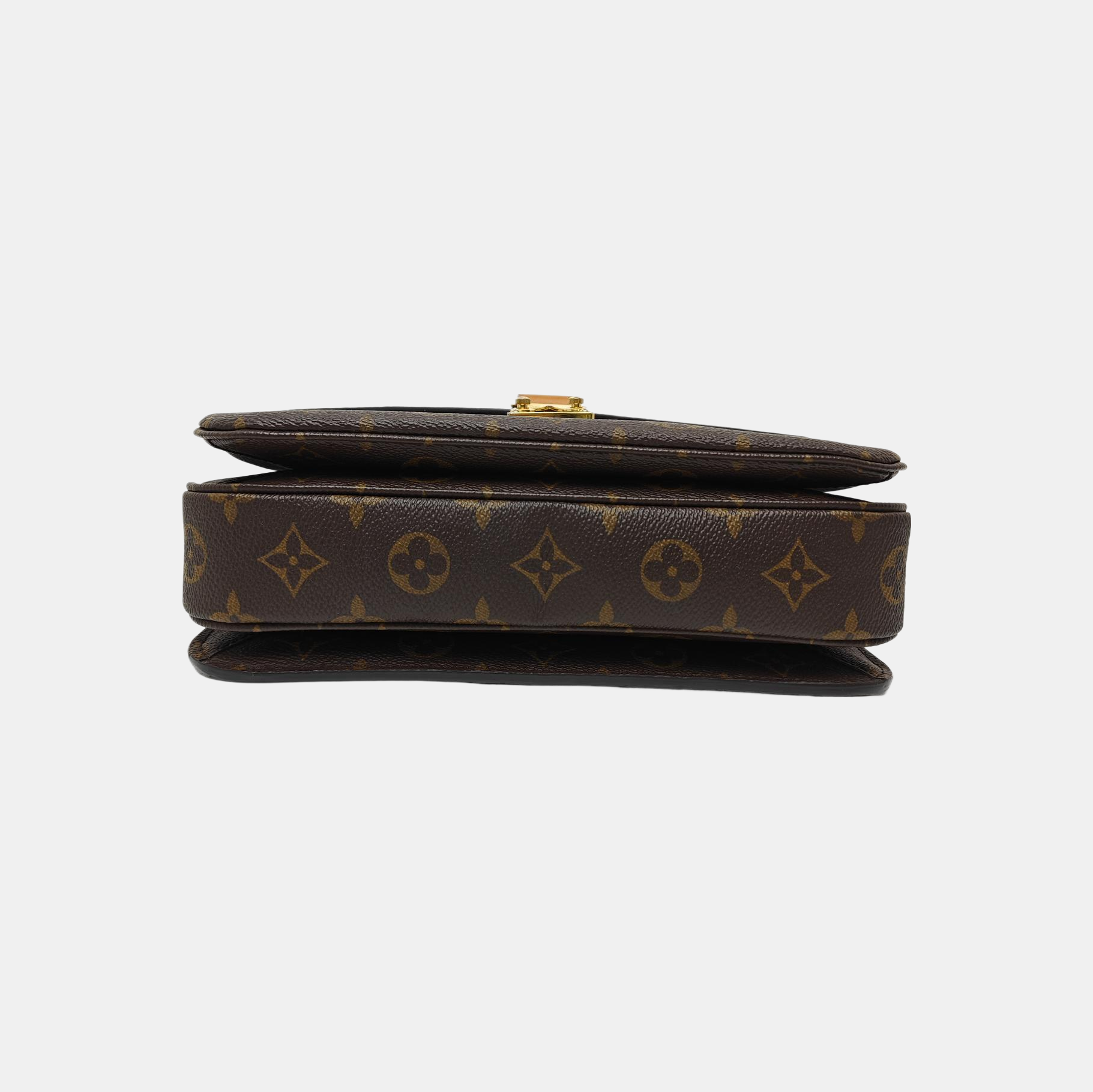 MÉTIS MM Monogram Coated Canvas Brown