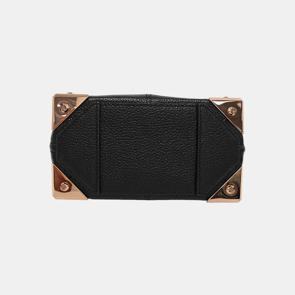 Calfskin Crossbody Bag Black