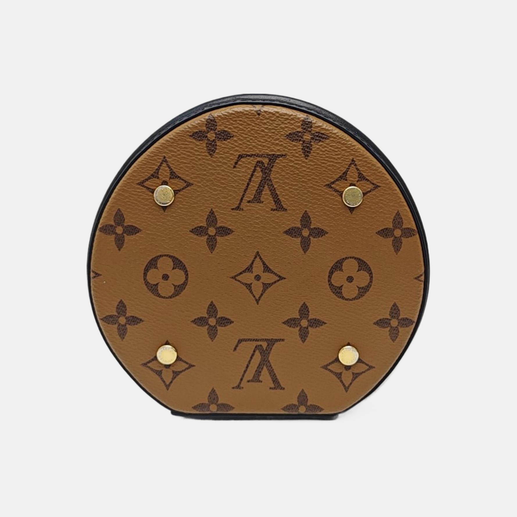 CANNES PM Monogram Coated Canvas Brown
