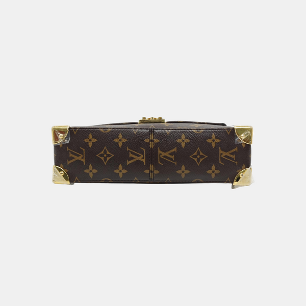 TRUNKIE Monogram Coated Canvas Brown