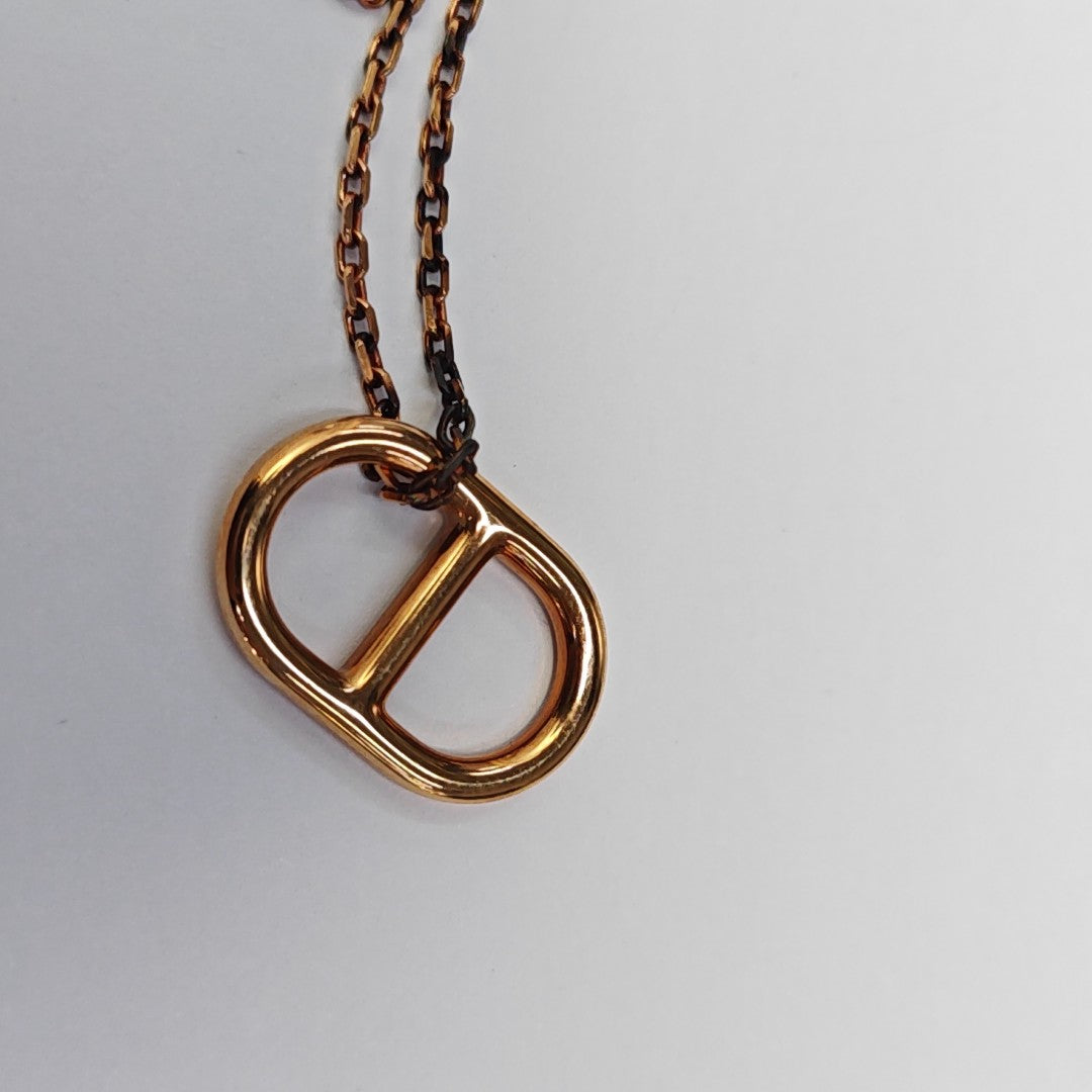 O'maillon Metal Rose Gold Necklace
