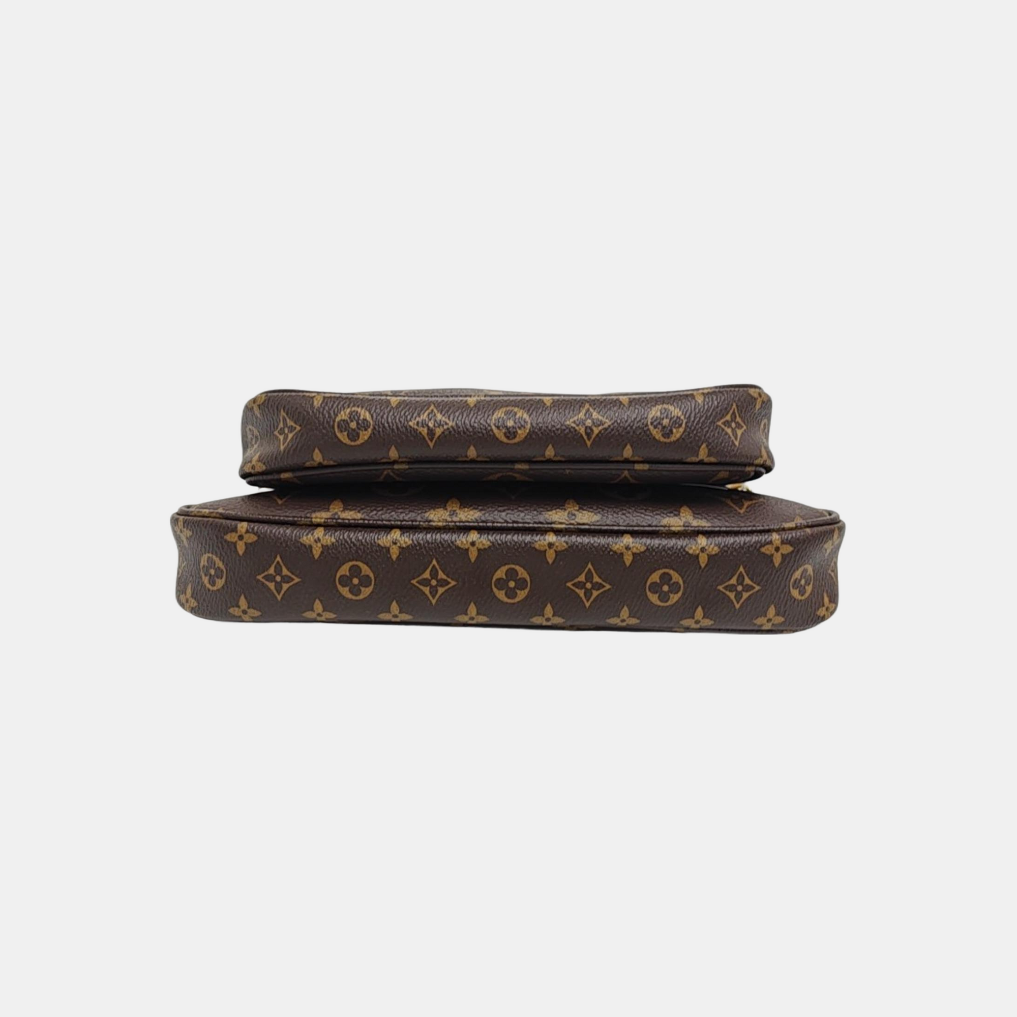 MULTI Monogram Coated Canvas Brown