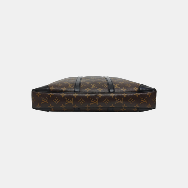 PORTE-DOCUMENTS Monogram Coated Canvas Brown