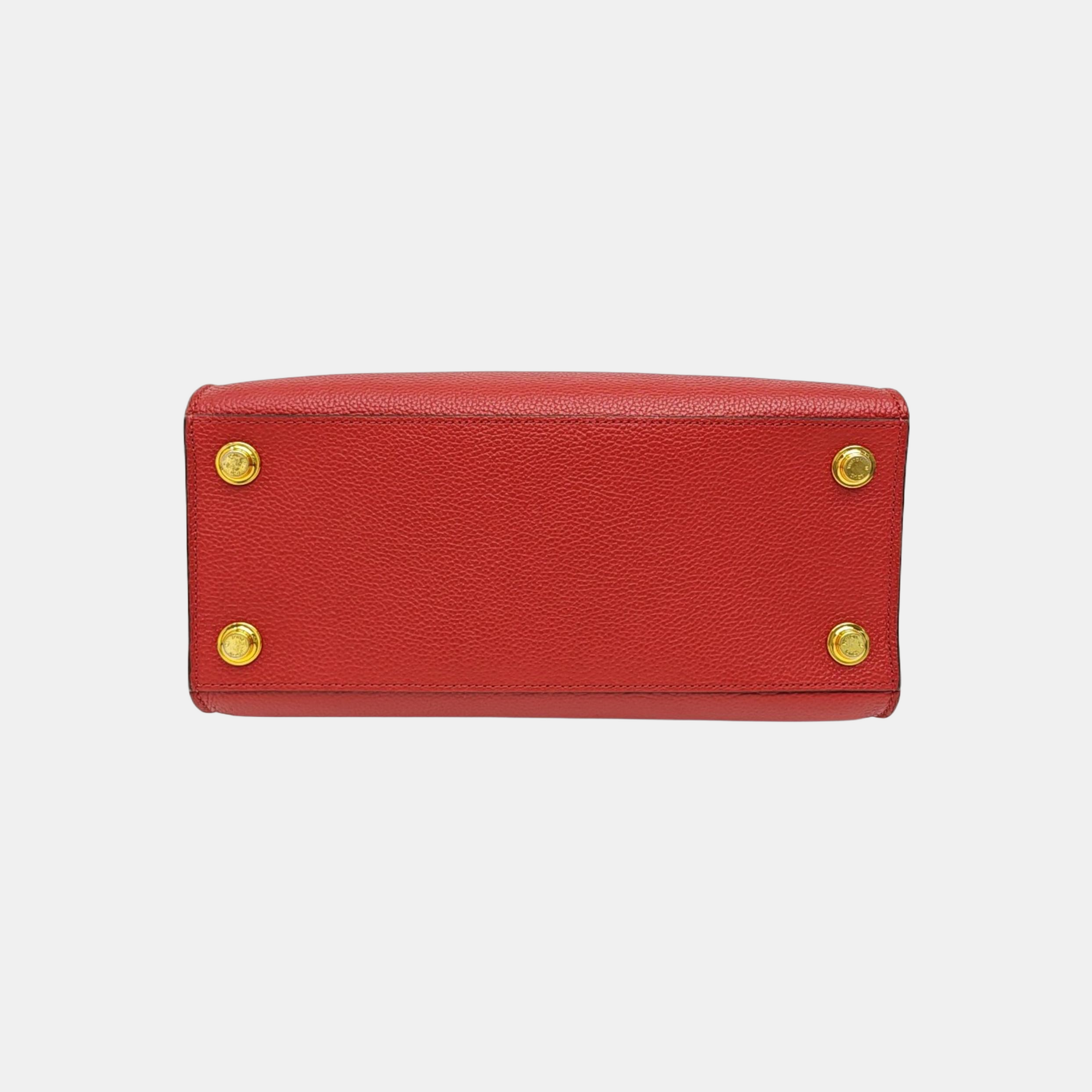 CITY STEAMER PM Calfskin Red
