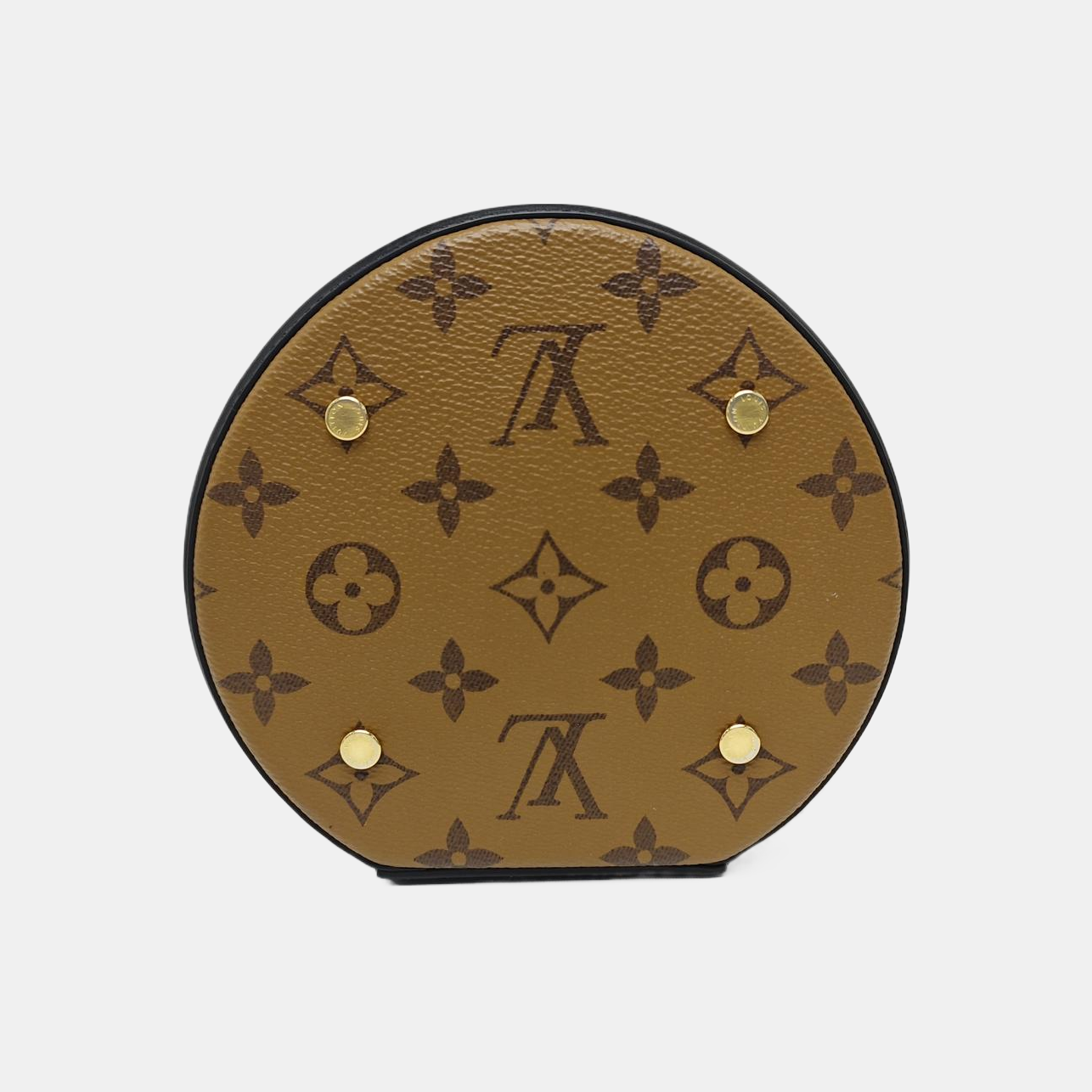 CANNES PM Monogram Coated Canvas Brown