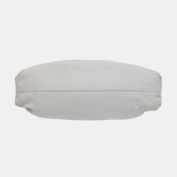 The Pouch Large Calfskin White