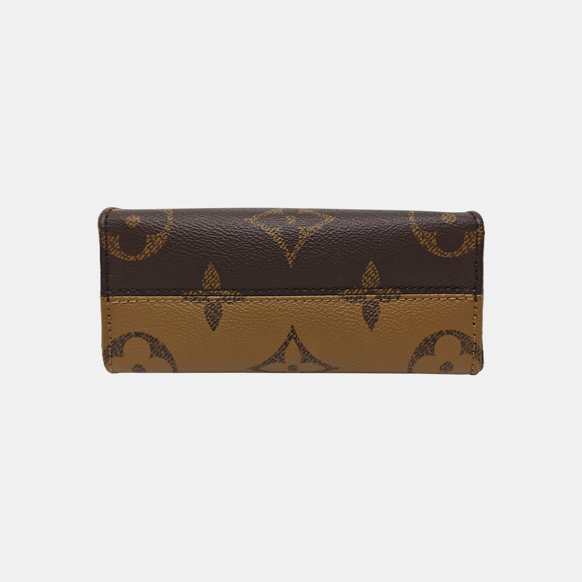 ONTHEGO BB Monogram Coated Canvas Brown