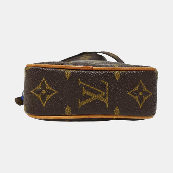 AMAZON Monogram Coated Canvas Brown