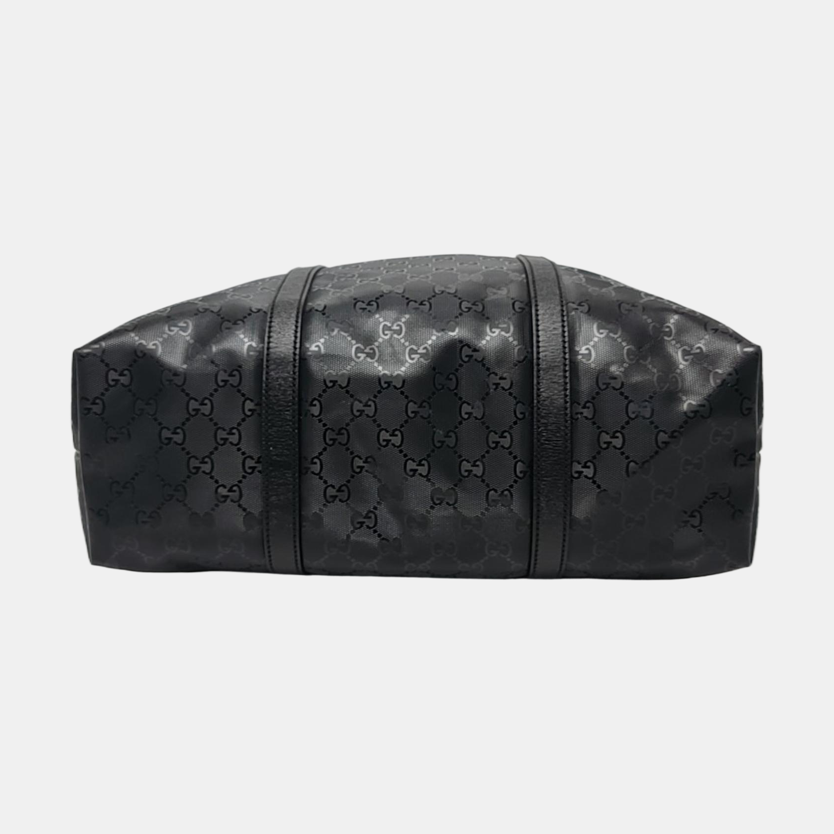 Monogram Coated Canvas Black