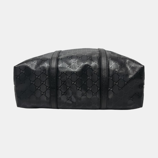 Monogram Coated Canvas Black