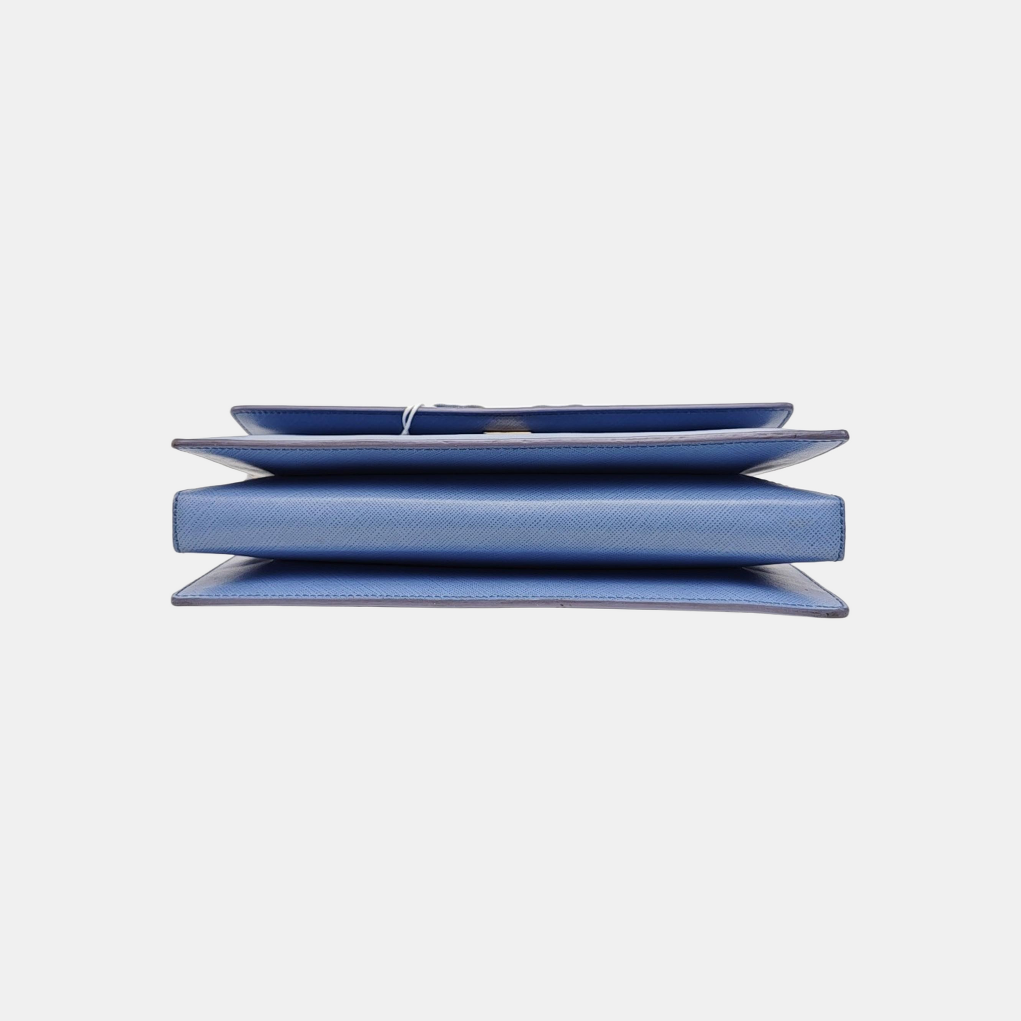 Ginny Calfskin Blue