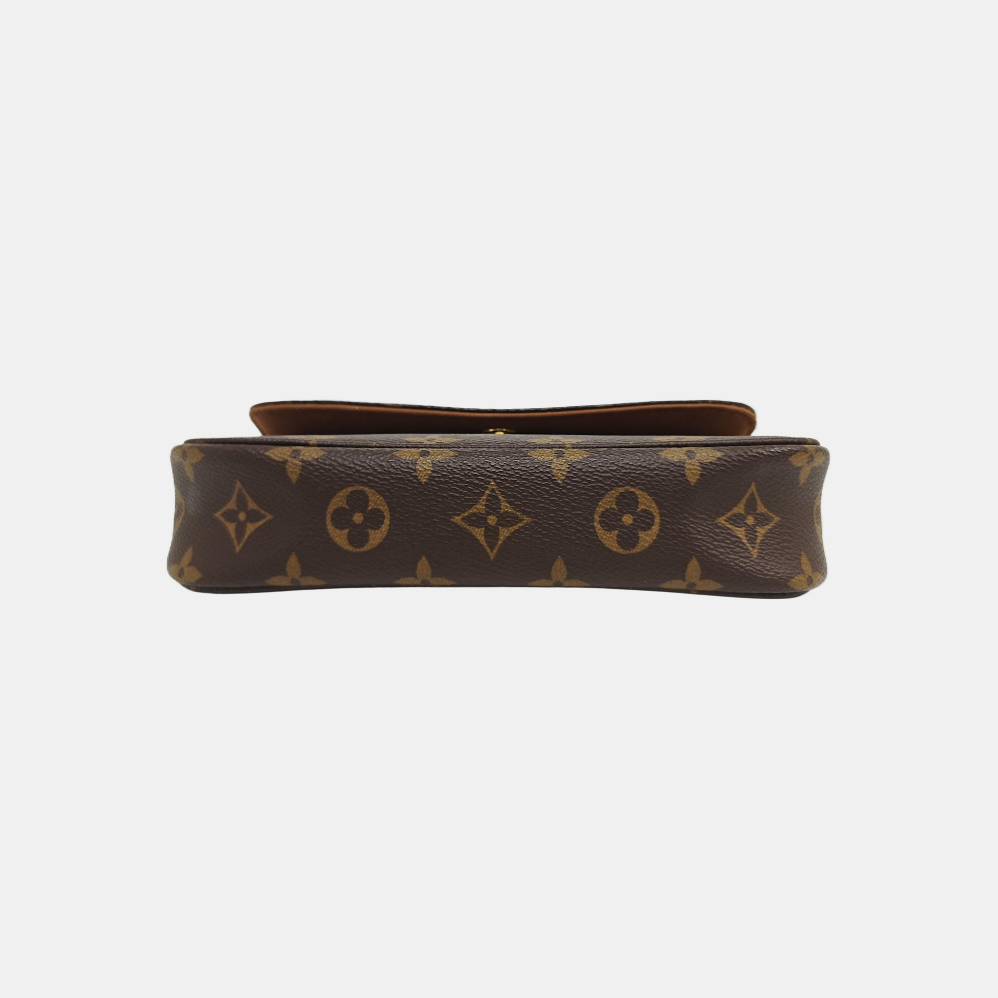 IVY Monogram Coated Canvas Brown