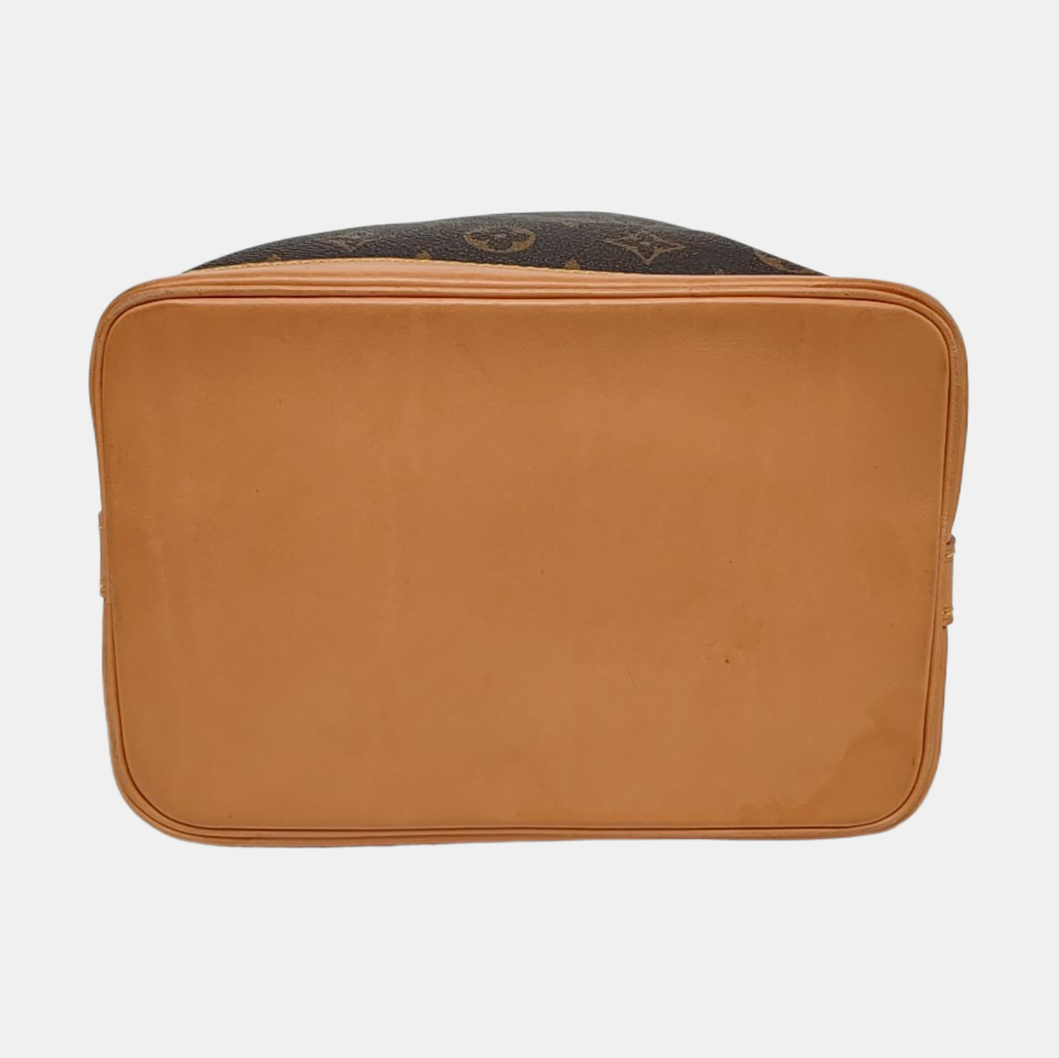 NOÉ BB Monogram Coated Canvas Brown