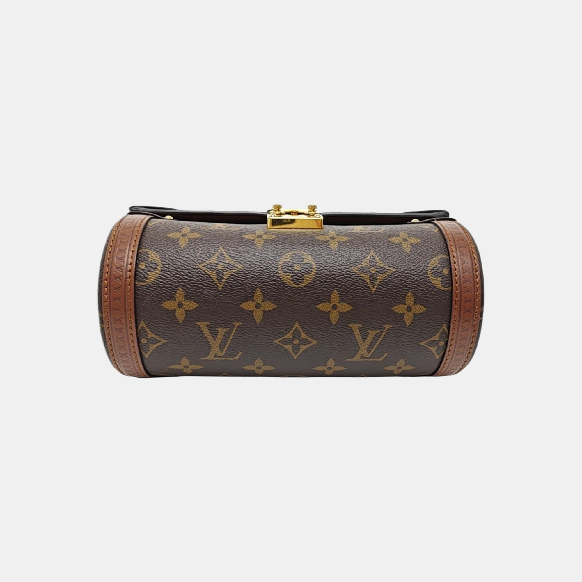 PAPILLON 19 Monogram Coated Canvas Brown