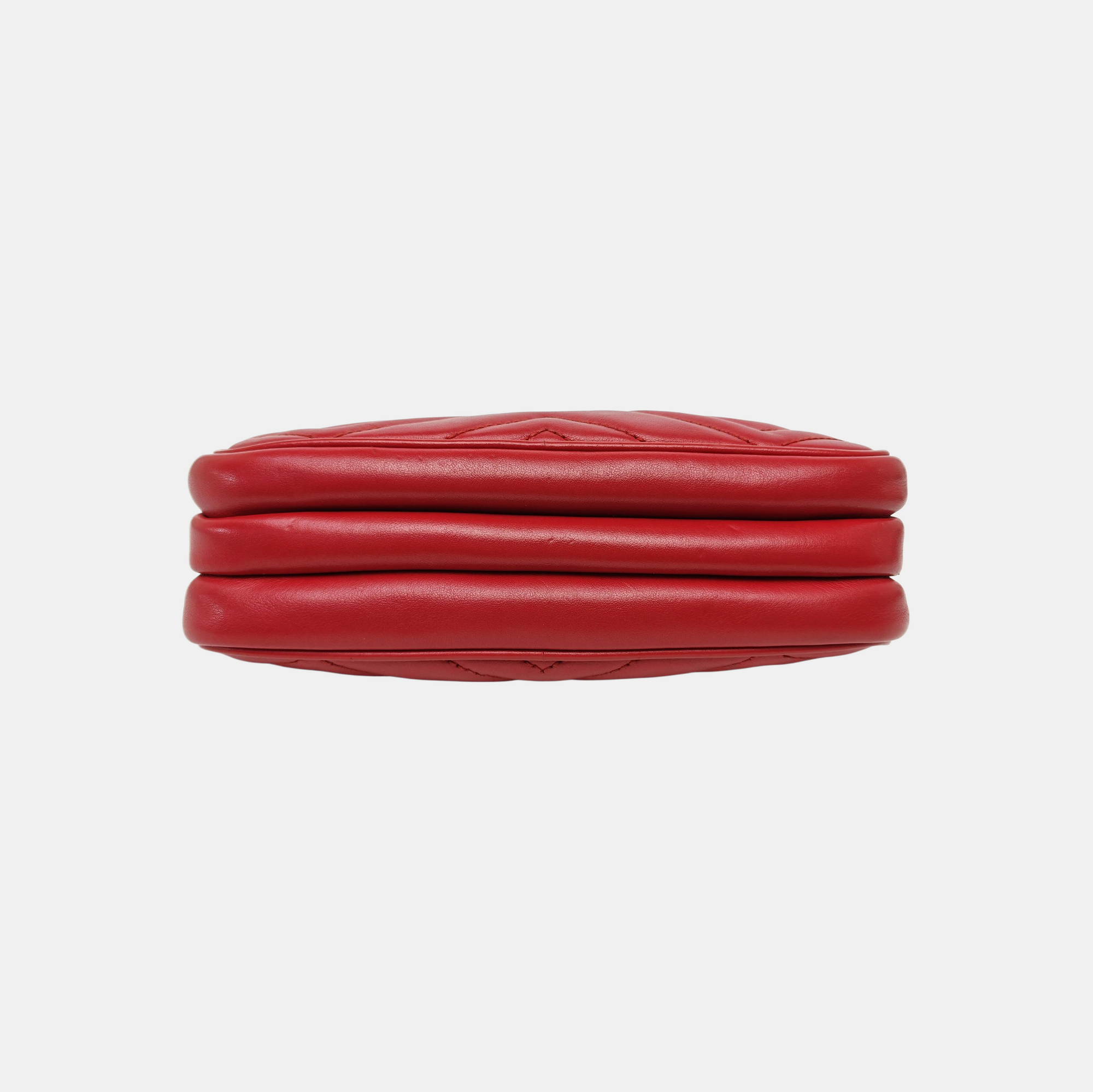 GG Marmont Mini Quilted Calfskin Red