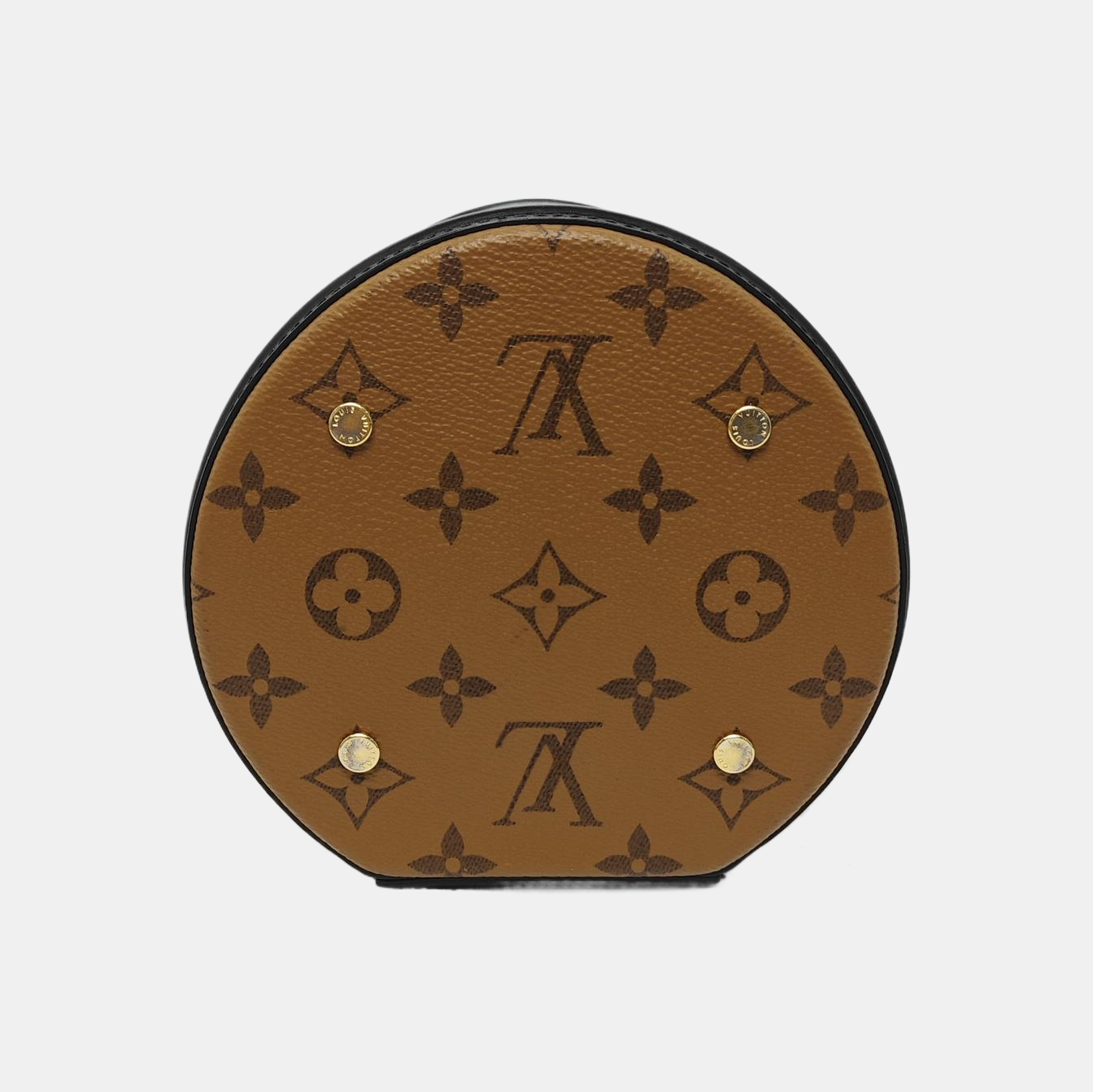 CANNES PM Monogram Coated Canvas Brown