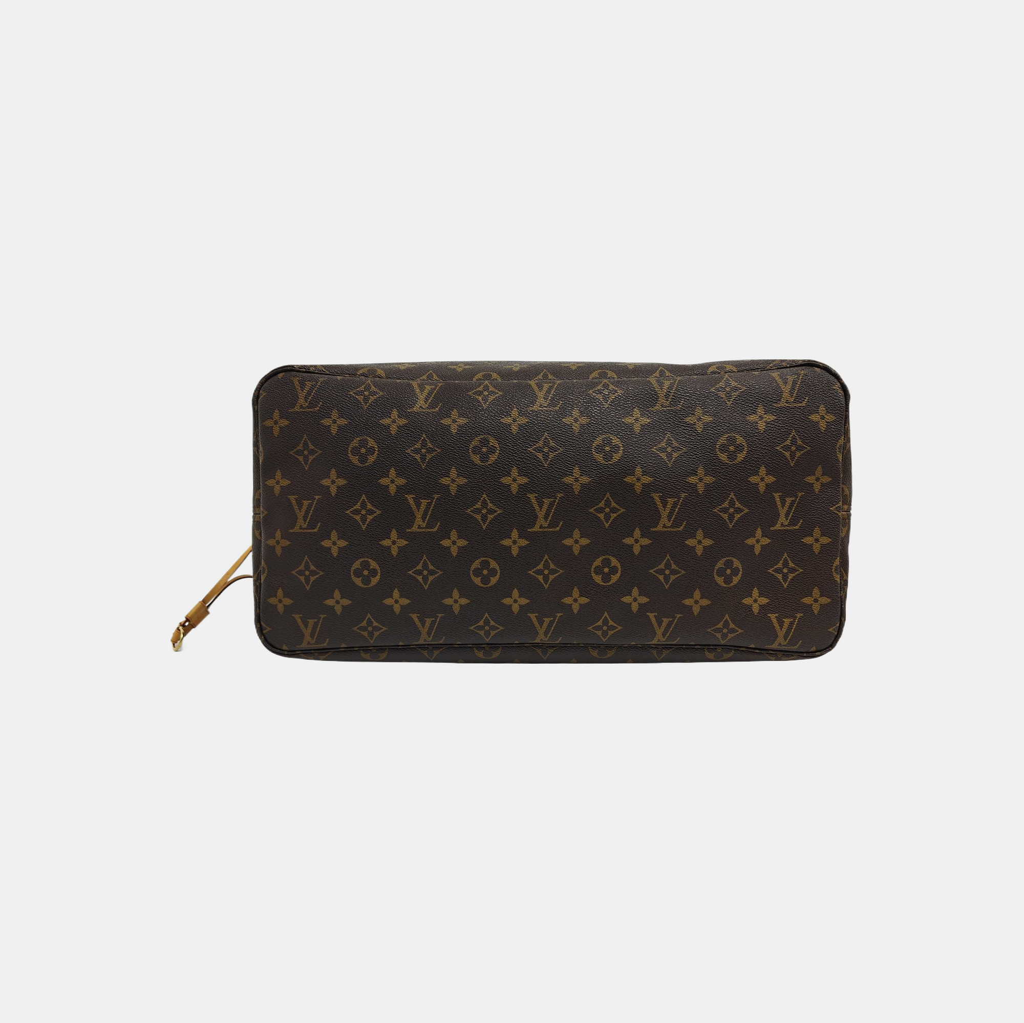 NEVERFULL GM Monogram Coated Canvas Brown