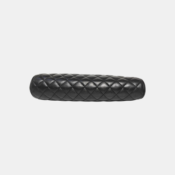 Quilted Lambskin Clutch Black