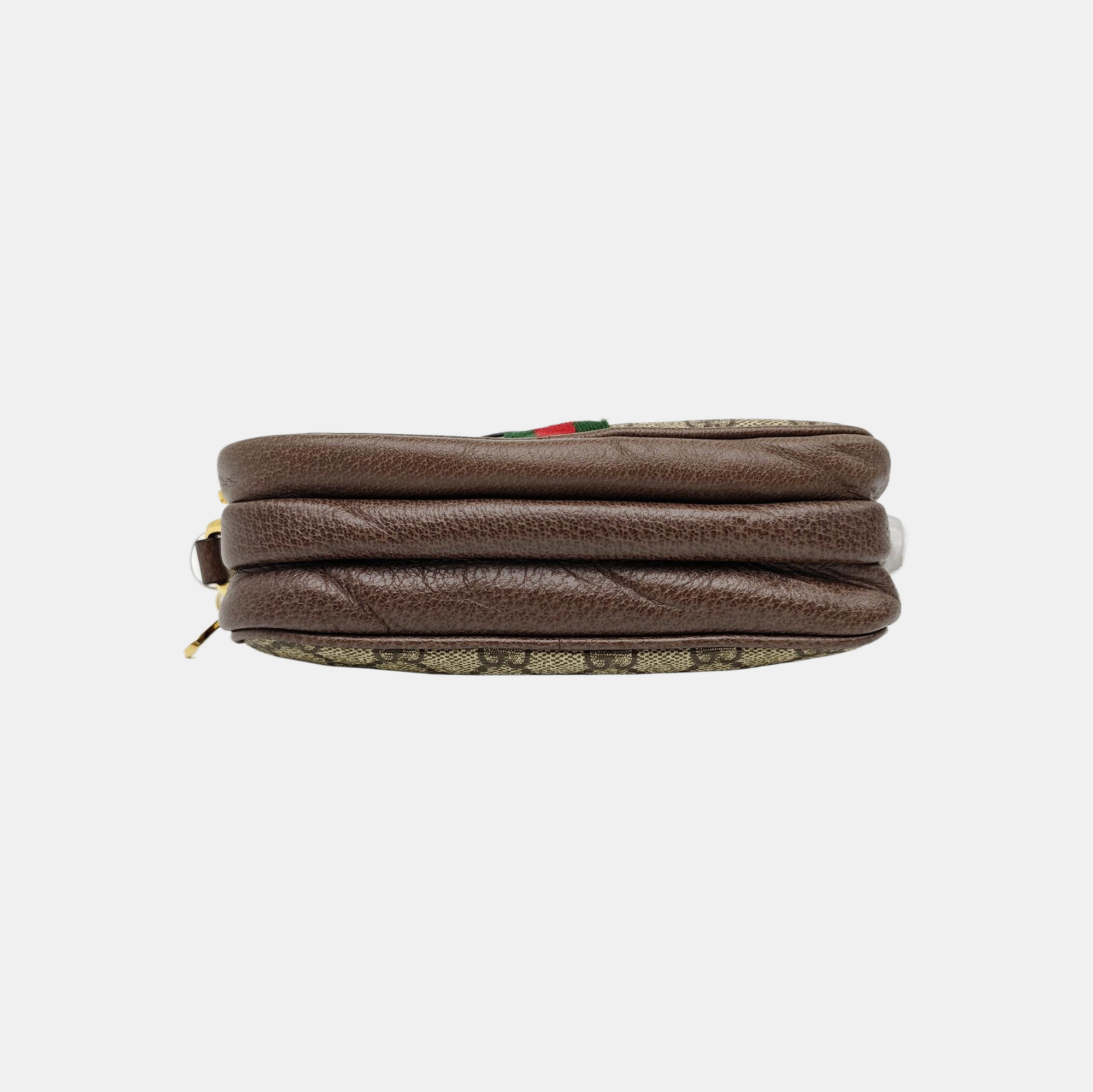 Ophidia Mini Monogram Coated Canvas Beige