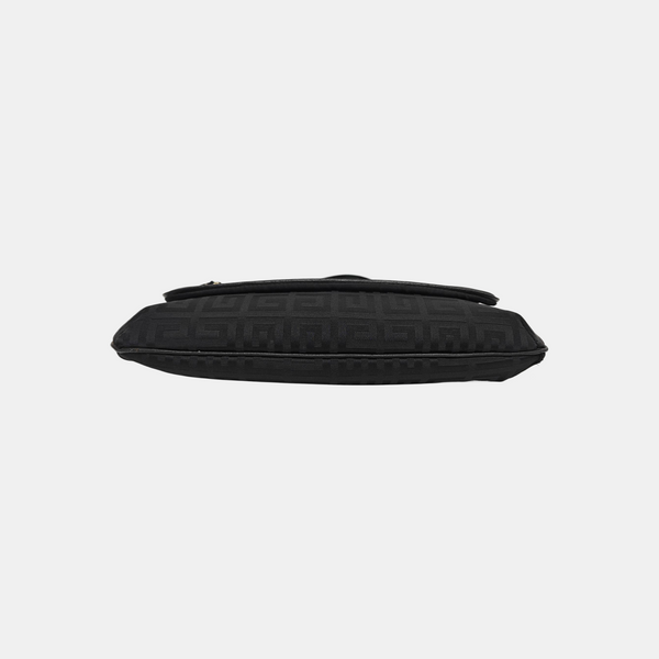 Canvas Top Handle Bag Black