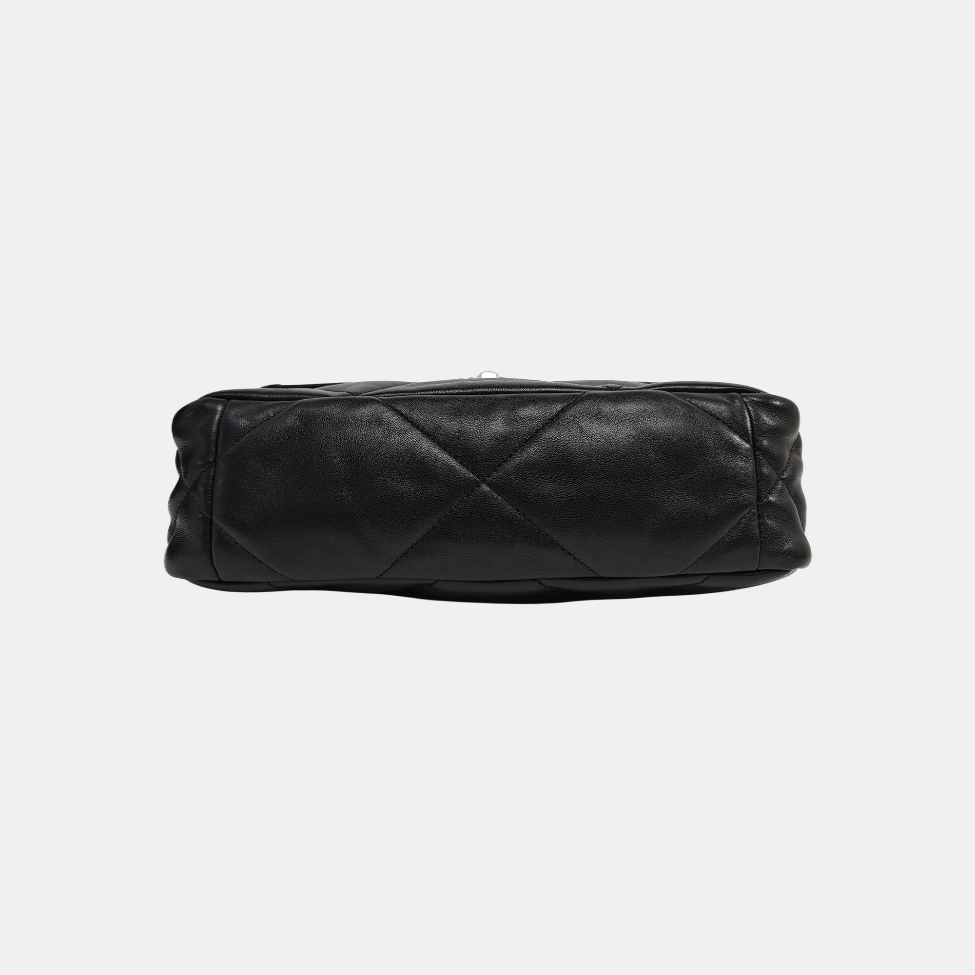 CHANEL 19 Small Quilted Lambskin Black