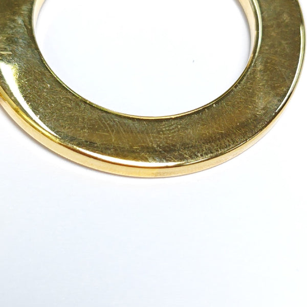Metal Bag Charm Gold