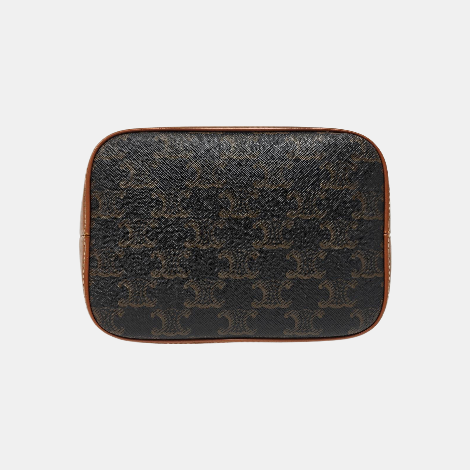 TRIOMPHE CANVAS Small Coated Canvas Brown