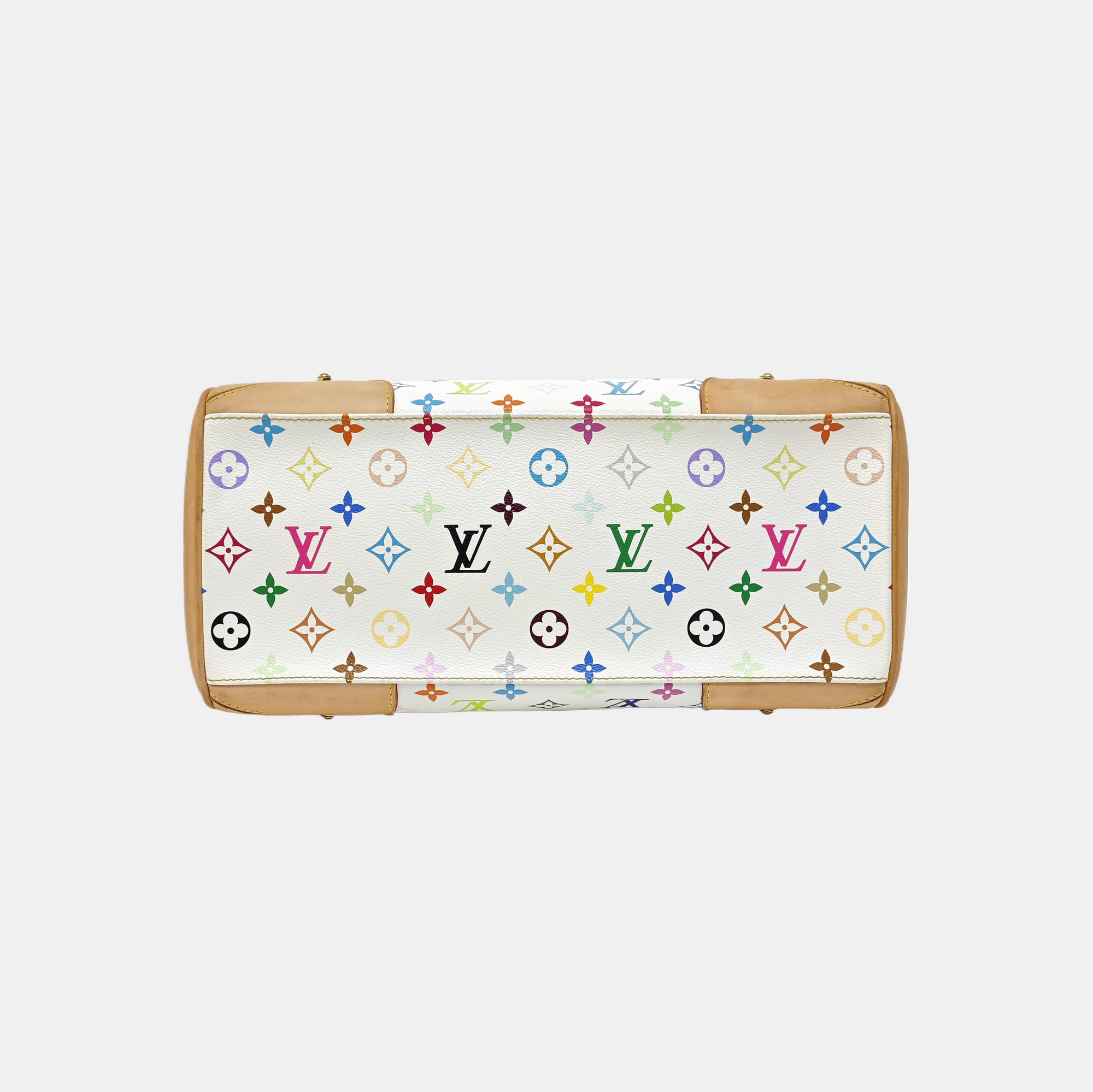 LV × TM CLAUDIA Monogram Coated Canvas White