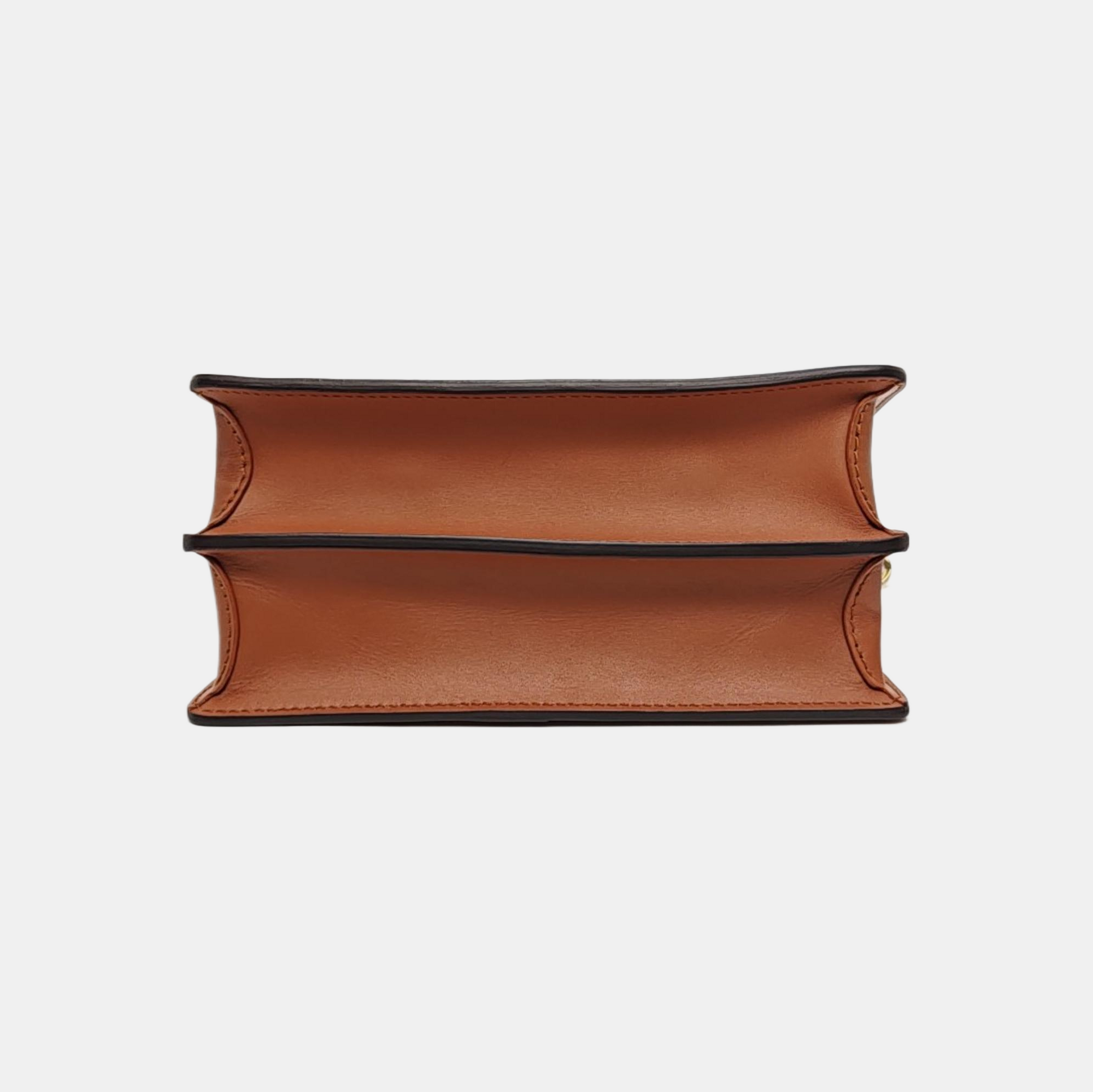 DAUPHINE MM Monogram Coated Canvas Brown