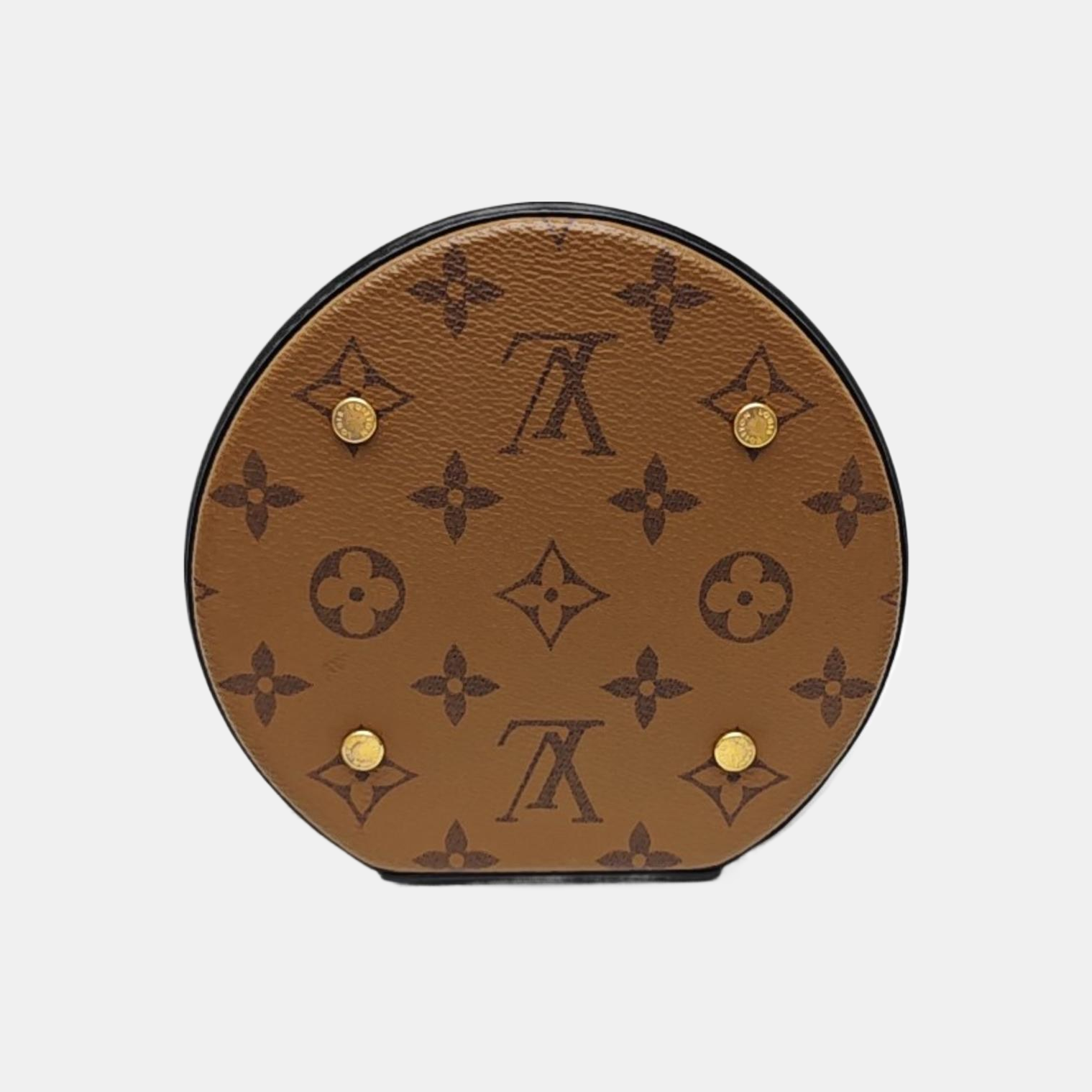 CANNES PM Monogram Coated Canvas Brown