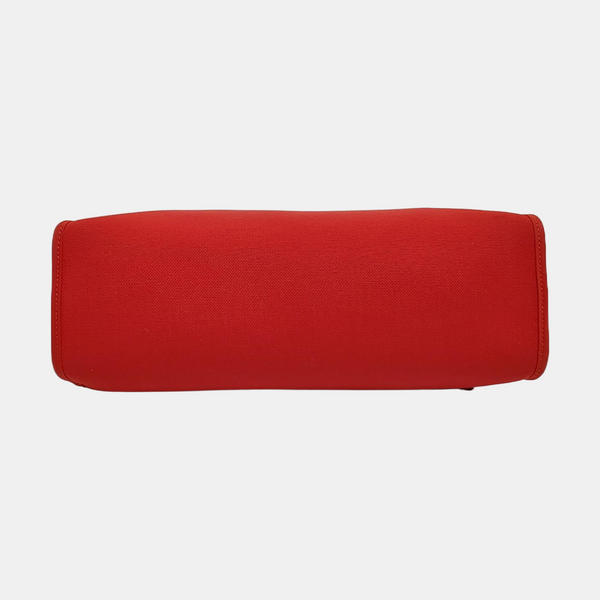 Authenticated pre-owned  Herbag 31 Canvas Red - Shoulder Bag at Looply