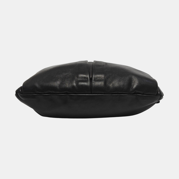 Calfskin Shoulder Bag Black
