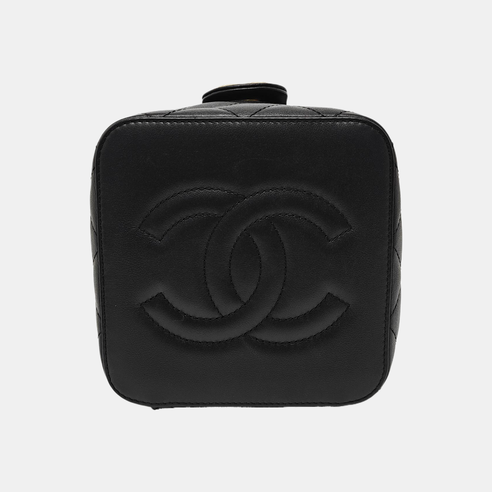Quilted Calfskin Black