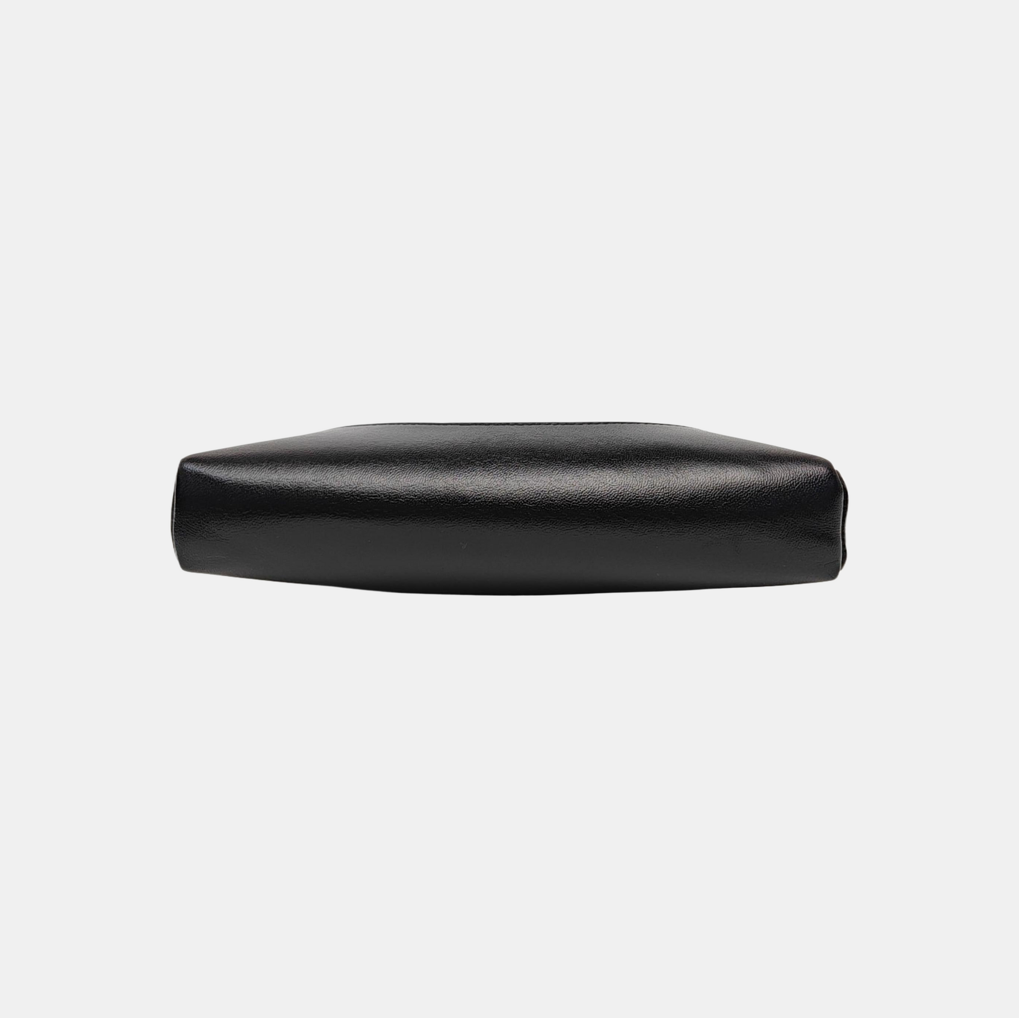 CHANEL 31 Quilted Waxed Cafskin Black