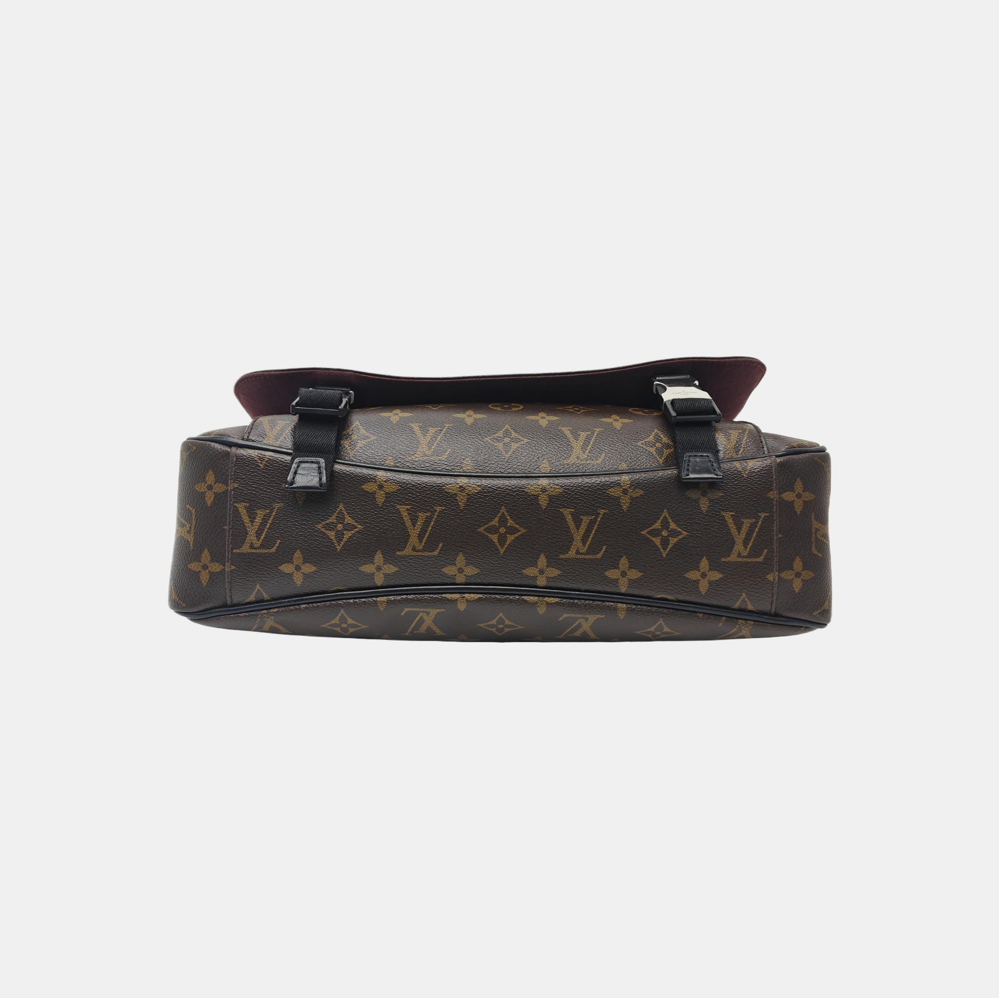VINTAGE BEAUBOURG Monogram Coated Canvas Brown
