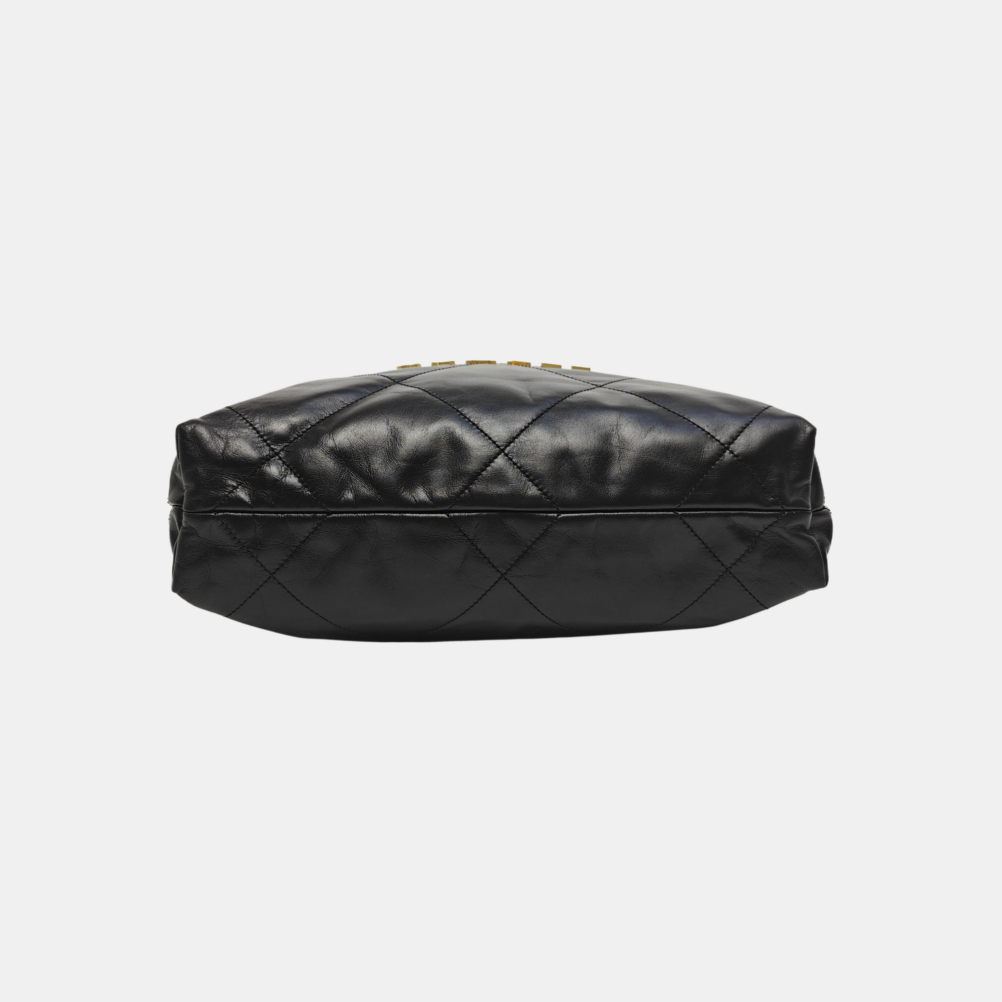 CHANEL 22 Small Quilted Calfskin Black