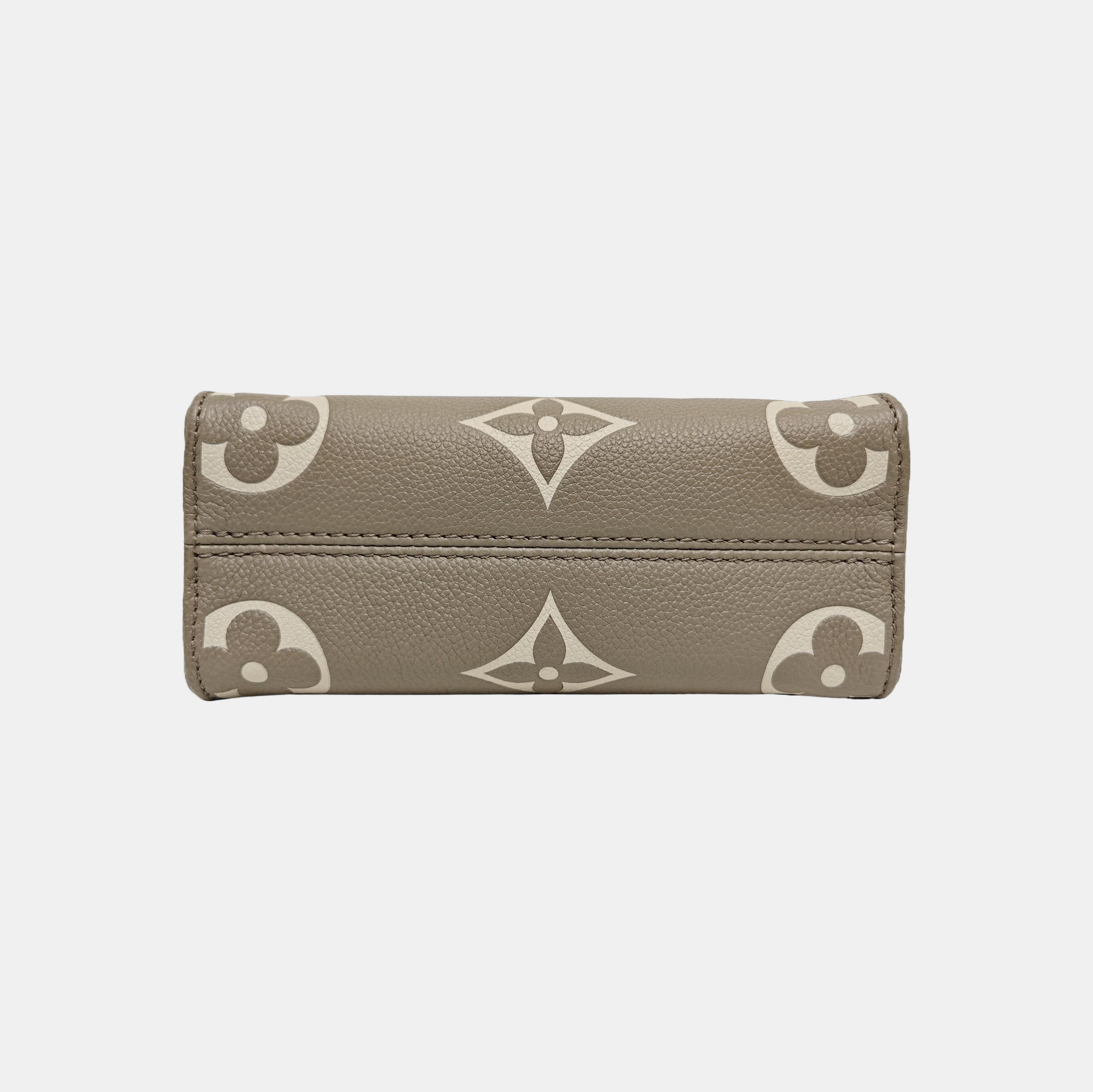 ONTHEGO BB Monogram Calfskin Gray