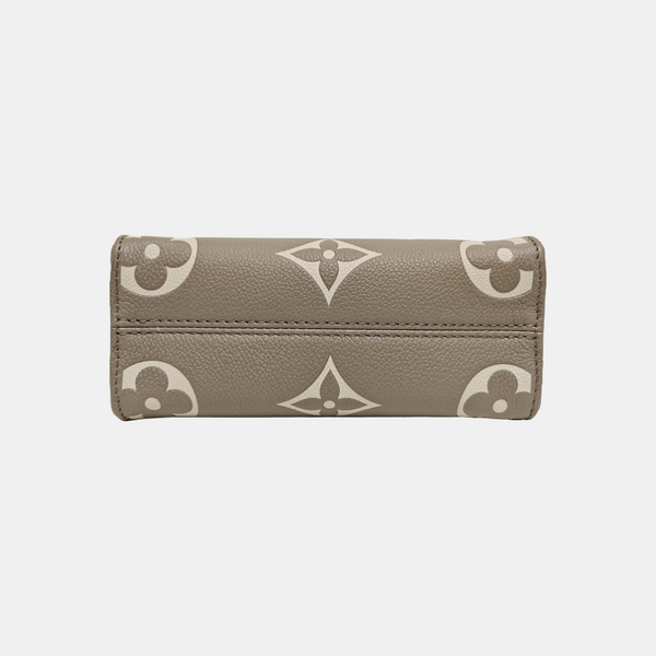 ONTHEGO BB Monogram Calfskin Gray