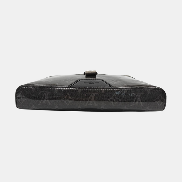 Monogram Coated Canvas PM Gray