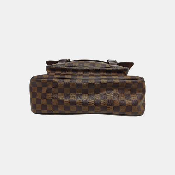 MELVILLE Damier Ebene Coated Canvas Brown
