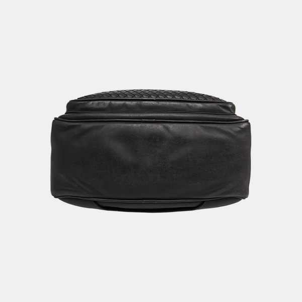 Calfskin Top Handle Bag Black