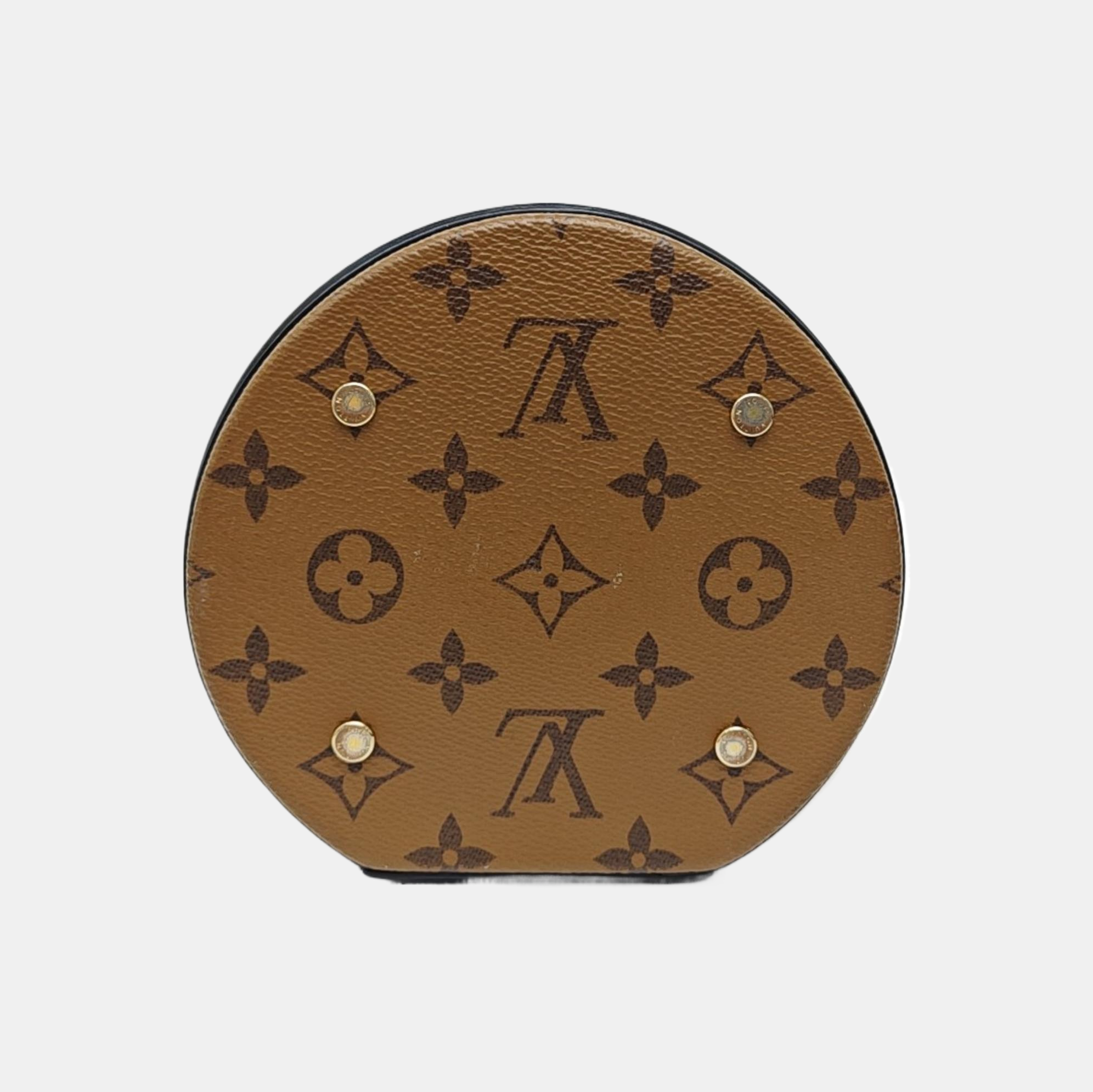 CANNES PM Monogram Coated Canvas Brown