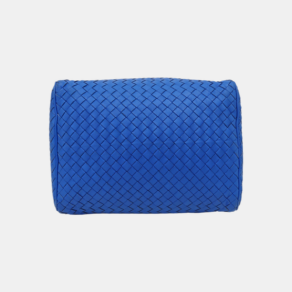 Calfskin Shoulder Bag Blue