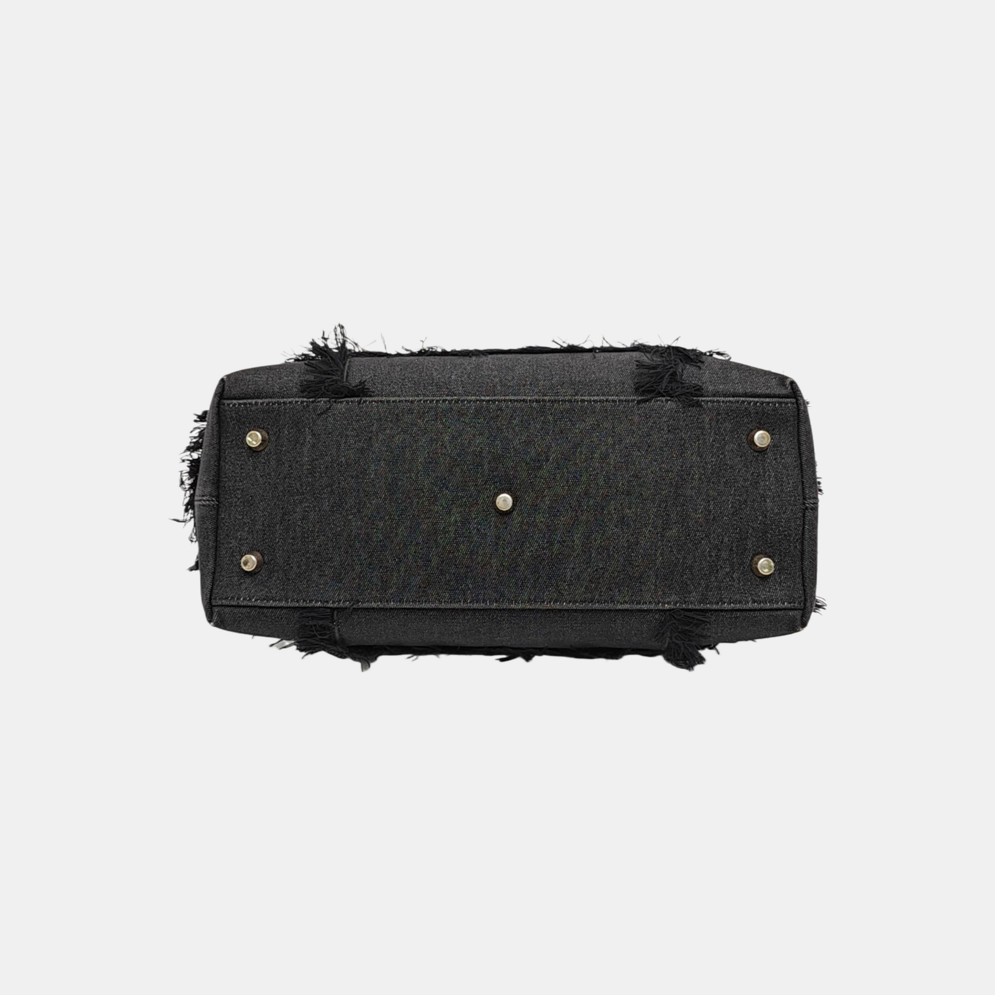 Canvas Top Handle Bag Large Multicolor