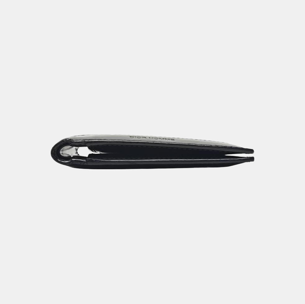 Patent Leather Wallet Black
