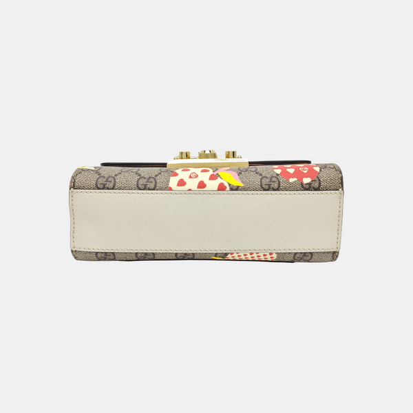 Padlock Small Monogram Coated Canvas Multicolor