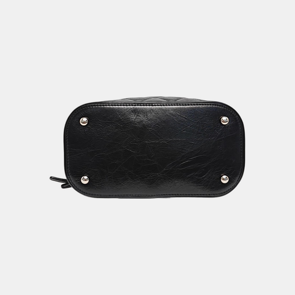 AQUARIUM Quilted Calfskin Black