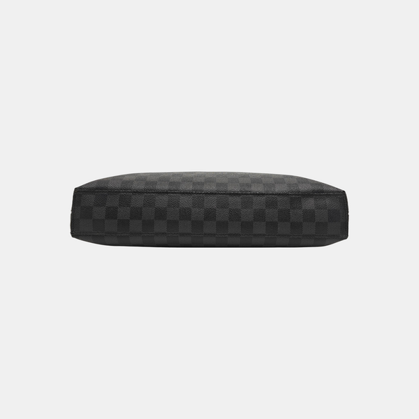 PORTE-DOCUMENTS Damier Graphite Coated Canvas Gray